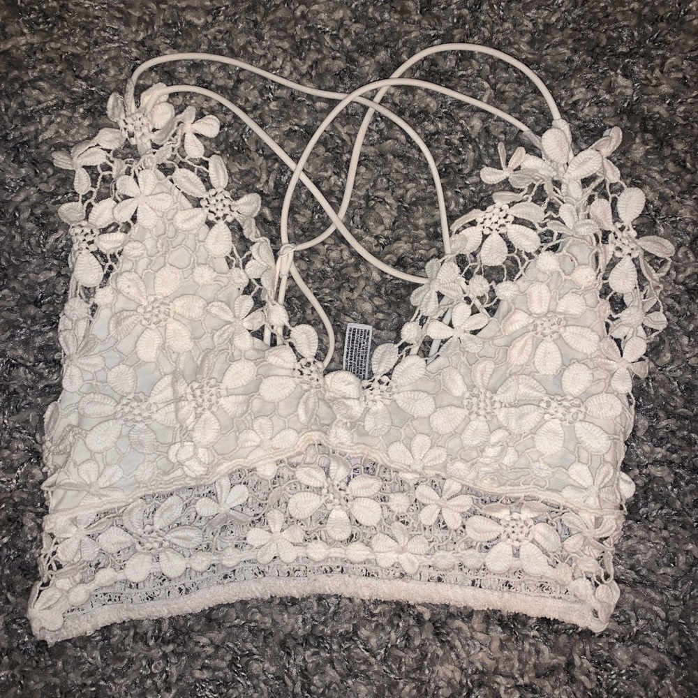 Free People Flowery Bralette